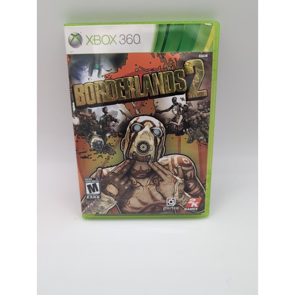 Borderlands 2 (Microsoft Xbox 360, 2012)-Complete CIB